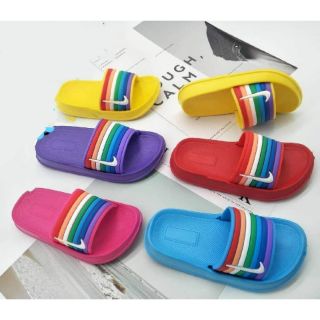 Rainbow Slipper slide