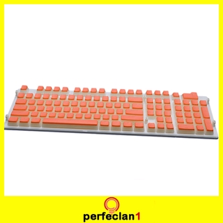 [PERFECLAN1]108 Keys Keycaps Pudding Keycaps DIY for Cherry MX Mechanical Keyboard White (7)