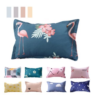 DANSUNREVE 1 Pc. Pillowcase Flower Butterfly Print for Bedroom 48x74cm Polyester Soft Pillow Cover