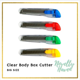 Clear Body Box Cutter Big Sold Per Piece