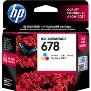 HP 678 Original Ink Cartridge Advance ( Tri-color )