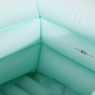 jjmk666 Portable Inflatable Baby Bathtub Folding Children Sit Lie Washing Tub Basin Travel Kid Bath Tub (5)