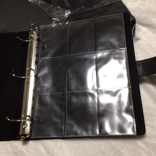 Card Collection 3 ring Binder for photocards, trading cards, game cards, Pokémon, NBA, Magic