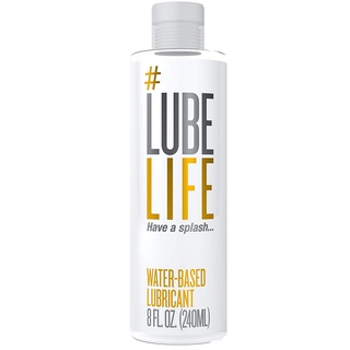 #LubeLife Water Based Personal Lubricant for Men, Women & Couples (8 oz)