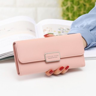 Forever Young Originally from Korean Wallet Leather Long Wallet for Women (1)