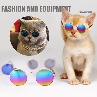 Chainstreet Pet Cats Dog Glasses Sunglasses Eyewear Protection Photos Props Accessories