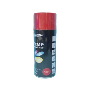 BOTNY HI TEMP spray paint no. 0006 RED 400°F xde