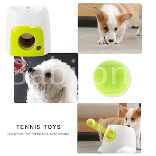 Big sale!Dog Training Thrower Ball Tennis Launcher Food Reward Machine Interactive Toys (7)