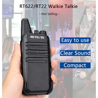 2 pcs Mini Walkie Talkie PMR 446 Portable Two-way Radio ht PTT Walkie-talkies RT22 Portable Radio (4)