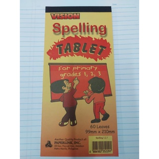 Spelling Booklet (Grade 1-6)