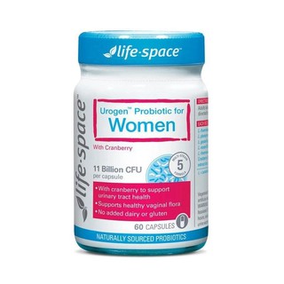Life Space Urogen Probiotic for Women 60 Capsules