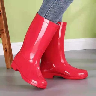 ☞✙◕Long tube woman rain boots high quality rubber industry agriculture (2)