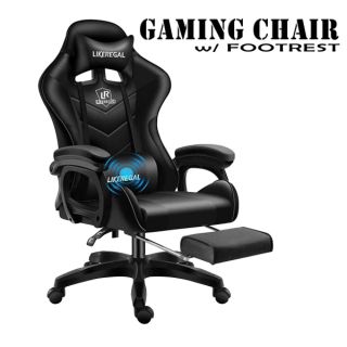 COD: HI-END GAMING CHAIR WITH FOOTREST & MASSAGE PILLOW / COMPUTER CHAIR (7)