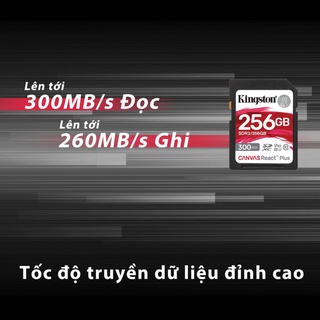 Kingston Canvas React Plus High Speed Memory Card V90 U3 UHS-II 32GB 300/260Mbs Standard (2)