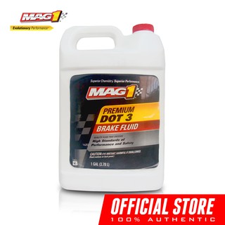 MAG 1 DOT-3 Premium Brake Fluid 1gal (3.785L) MAG1 PN#121