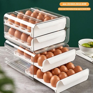 NEW DOUBLE LAYER EGG TRAY DRAWER