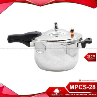 MICROMATIC MPCS-28 28cm Pressure Cooker 10qt
