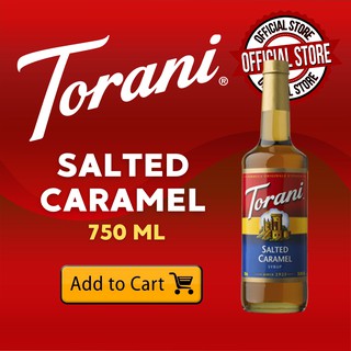 Salted Caramel Syrup - TORANI, MAISON ROUTIN 1883, GIFFARD, SHOTT