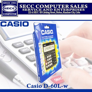 CASIO D-60L Electronic Calculator for business 16 DIGITS