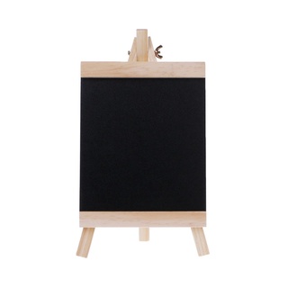Ready Stock/❉✇LIVI❥Desktop Message Blackboard Easel Chalkboard Kids Wood Writing Boards