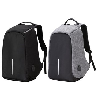 Anti-Theft Backpack USB Laptop Charging Travel School Bag