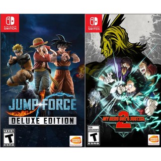 My Hero One Justice 2 + Jump Force Deluxe Edition (1)