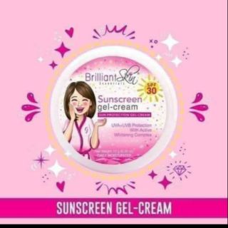 Brilliant sunscreen gel-cream