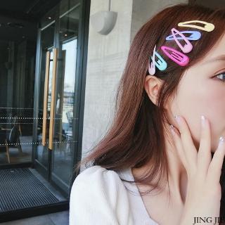 Fashion Korean Girl Candy Water Drop Hair Clips Baby Kids Children Girl Metal BB Hairpin Hair Accessories With Bag Ready Stock (2)