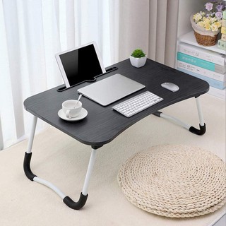 ✅ COD Laptop table with FAN E Table good quality bed foldable laptop table