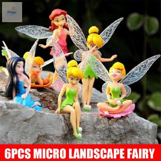 6pcs/Set Fairy Garden Miniatures DIY Ornament Decoration Crafts Figurines Micro landscape
