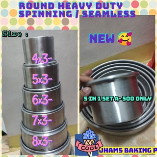 ROUND PAN/CAKE PAN 5IN1 SET A