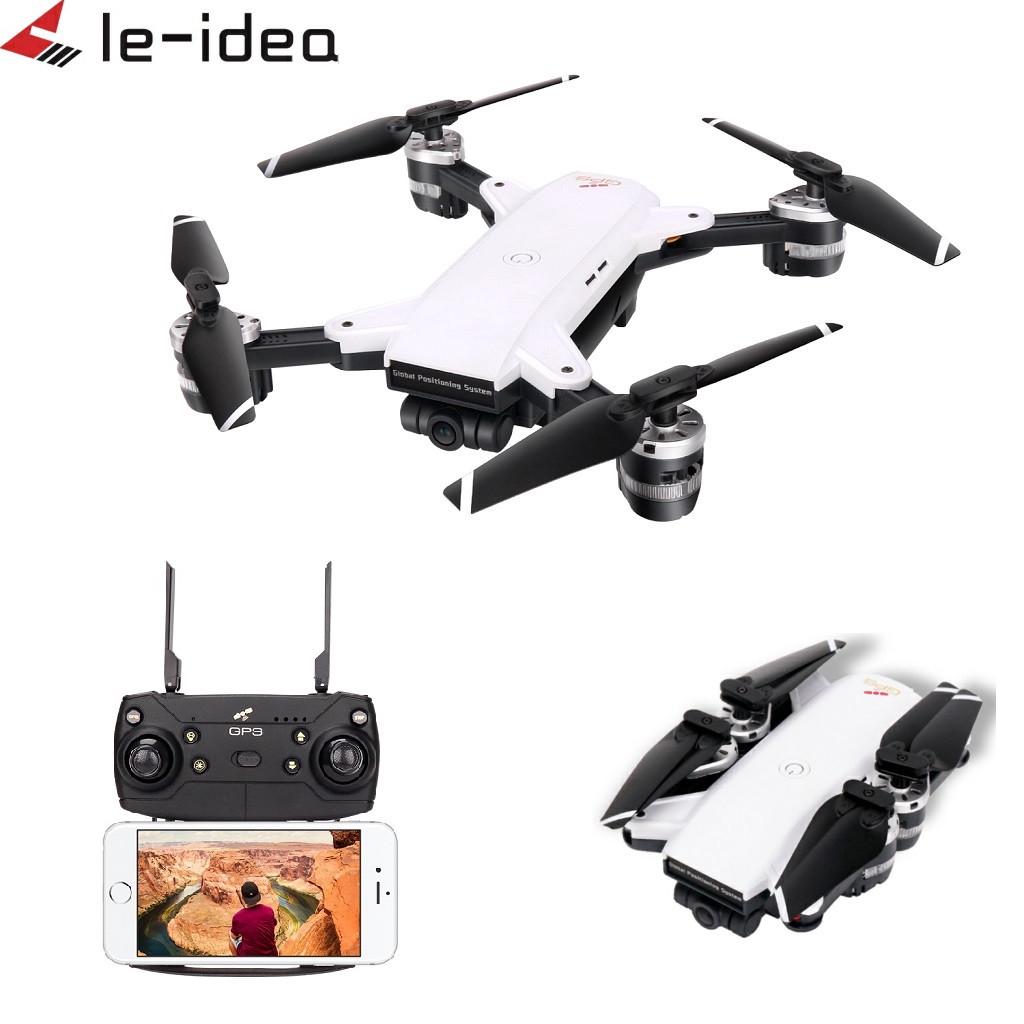 Le-idea IDEA10 RC Drone GPS WiFi FPV 1080P Wide-Angle Camera Quadcopter Hover