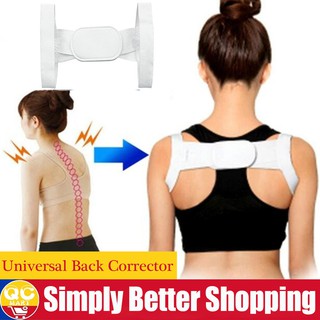 Adjustable Back Posture Corrector Spine Back Shoulder Lumbar Brace Support Belt Posture Correction