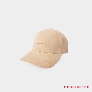 Penshoppe Dress Code Varsity Cap For Men (Black/Tan)