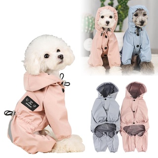 Dog Clothes Rain Coat Waterproof 4 Legs Pet Raincoat Hoodie for Cat/Dog