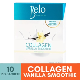 Belo Nutraceuticals Collagen Vanilla Smoothie (10 sachets)