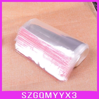 Toolroom 200pcs Transparent Opp Bag Plastic Bags Self Adhesive Seal (7)