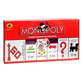 Monopoly Classic Board Game Red
