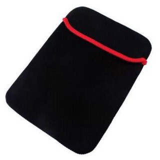 Bifold & Trifold Wallets™❃Double Faced Laptop Pouch laptop case Sleeve Black