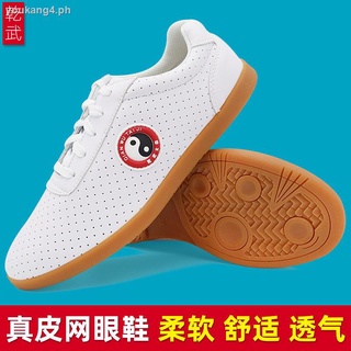 Taiji shoes leather ox tendon soles women s and men s martial arts shoes Taijiquan shoes exercise shoes sports shoes summer mesh breathable shoes