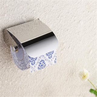 Toilet Paper Holder Hanging Traceless Practical Wall Mounted Toilet Paper Holder Bathroom Tissue Hol