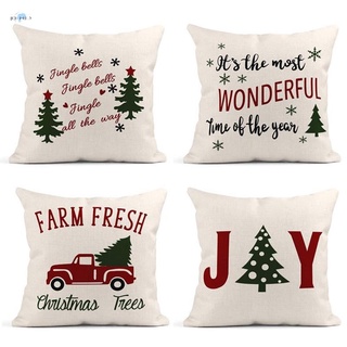 Throw Pillow Covers Christmas Home Decor Pillow Cases Decorative for Bed Sofa Cushion Couch Winter Outdoor Pillowcases