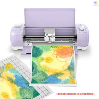 ♟*ENS OLD FOX Replacement Cutting Mat Transparent Adhesive Mat with Measuring Grid 12 * 12 Inch for Silhouette Cameo Pl