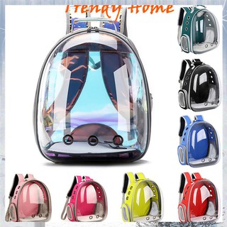 【Available】Pet dog Cat Backpack Carrier Bag Bubble space Capsule Puppies Bag for Travel Hiking and