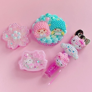 Sakura Sanrio Hello Kitty My Melody Little Twin Stars Cinnamoroll Kuromi Shaker/Pop Socket/Ring