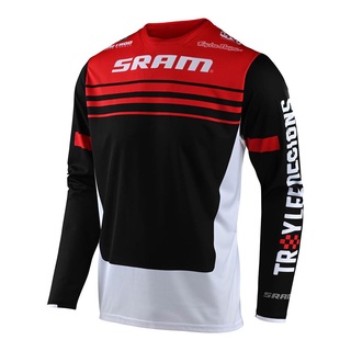 CBOX 21SS SRAM TLD MOTO Jerseys MTB BMX Outdoor Quick-drying Mountain Motorcycle Road Motorcycle Long Sleeve Riding Apparel