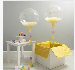 PVC ultra transparent balloon 10 inch 18-inch 24-inch 36-inch wrinkle-party ball ball ball toy Bobo