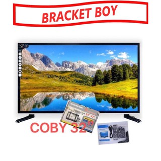 COBY LED 32'' HD TV Black 32cy 3277 free wall bracket or cy3299 / EAK T2 -32 INCHES (1)