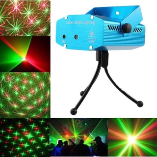 ✉DMX Stage Laser Projector Strobe Lighting Stroboscope Mini DJ Disco Party Light Lazer Stage Lights (1)
