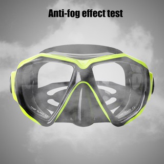 High Quality TUO Anti-fog Diving Mask Snorkel Set Full Dry Tube Underwater Swimming Equipment (1)